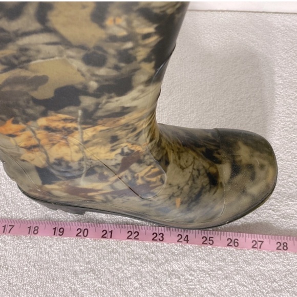 Men’s Woodlands Camo Rubber Boots Rain Boots 7 - Picture 14 of 15